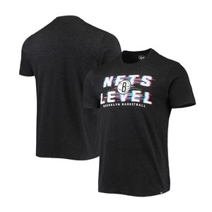 '47 Nets Level Brooklyn Nets Club T-Shirt NBA Basketball Men's XL NWT Black New